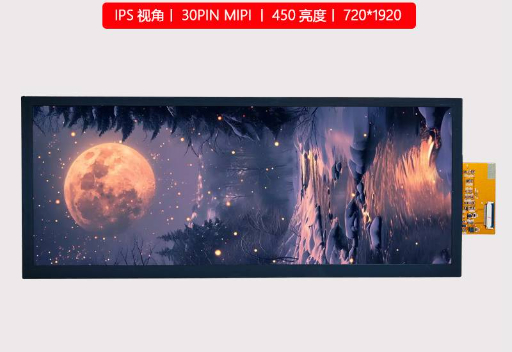 【12310T-02】12.3寸30PIN MIPI接口显示屏720*1920分辨率